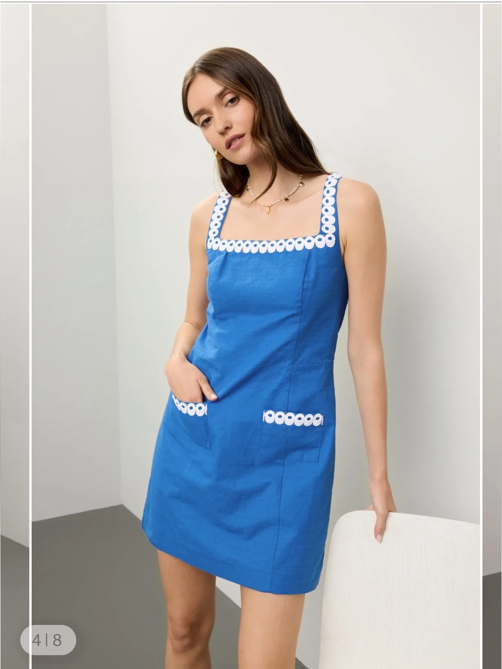 NWT Lilly Pulitzer ISLEEN SKIRTED ROMPER - Picture 4 of 9